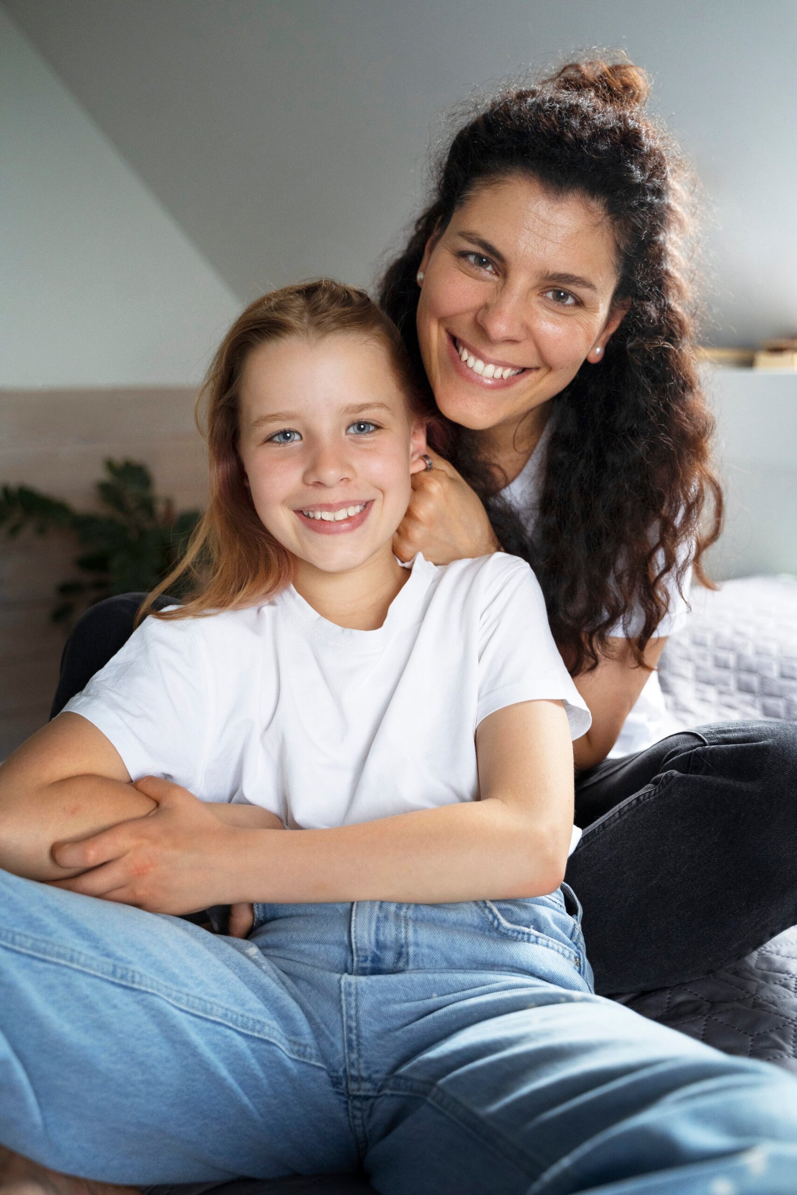 Mum and daughter